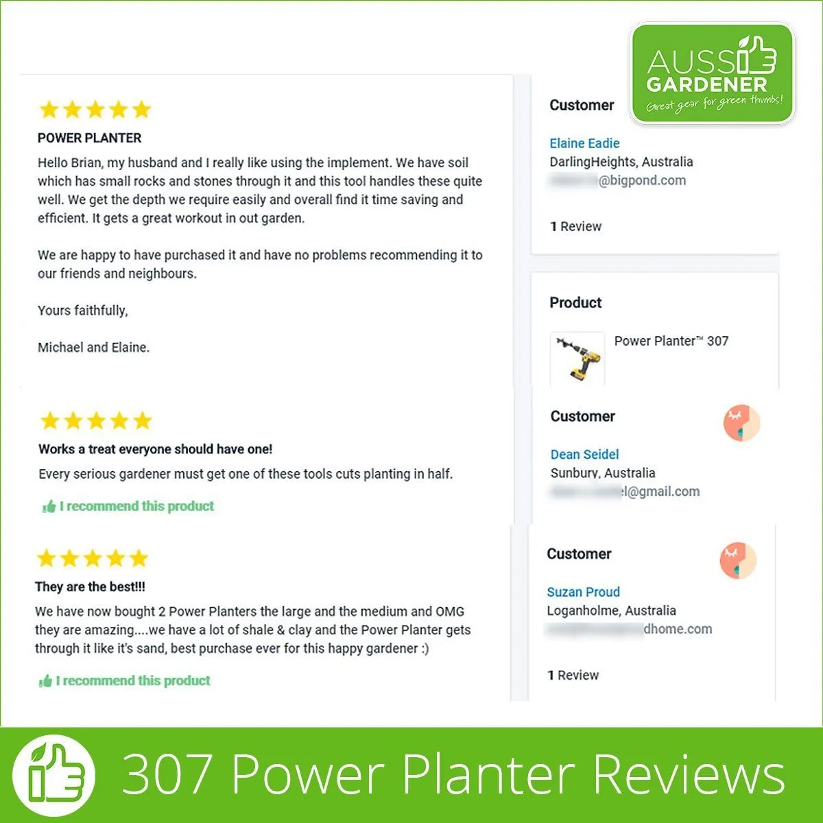 Power Planter™ 307 (Genuine USA made)