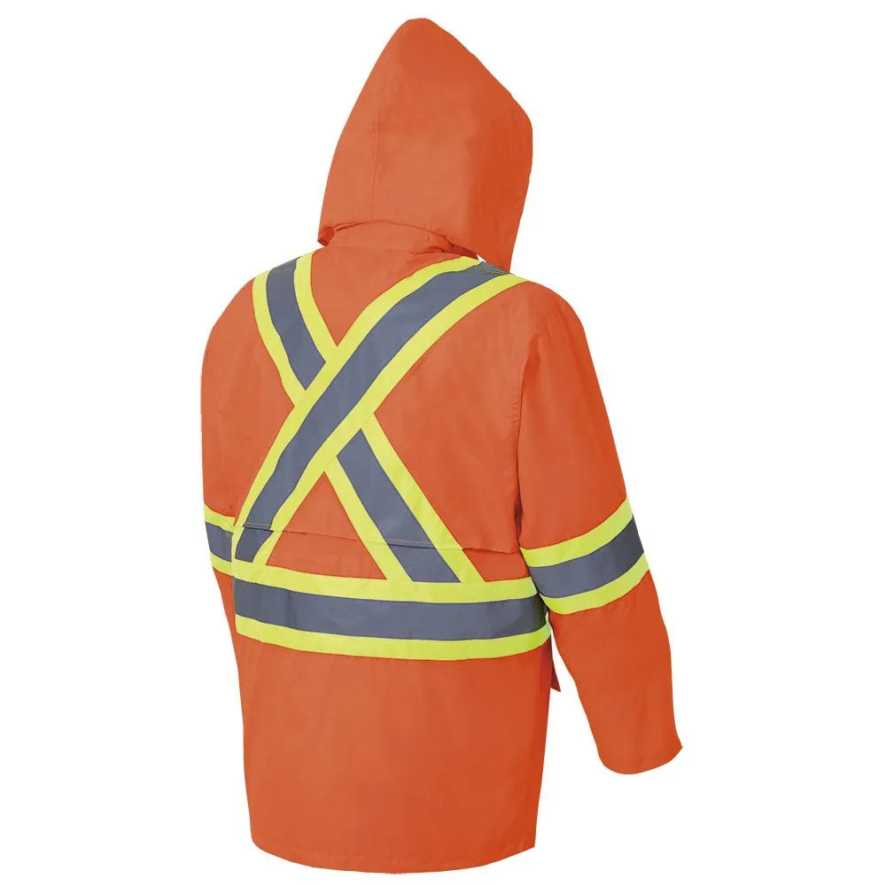 Rain Suit - Pioneer Hi-Viz 150D Oxford Poly Waterproof Suit, 5618 / 5619