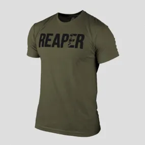 REAPER Tee - Military Green/Black