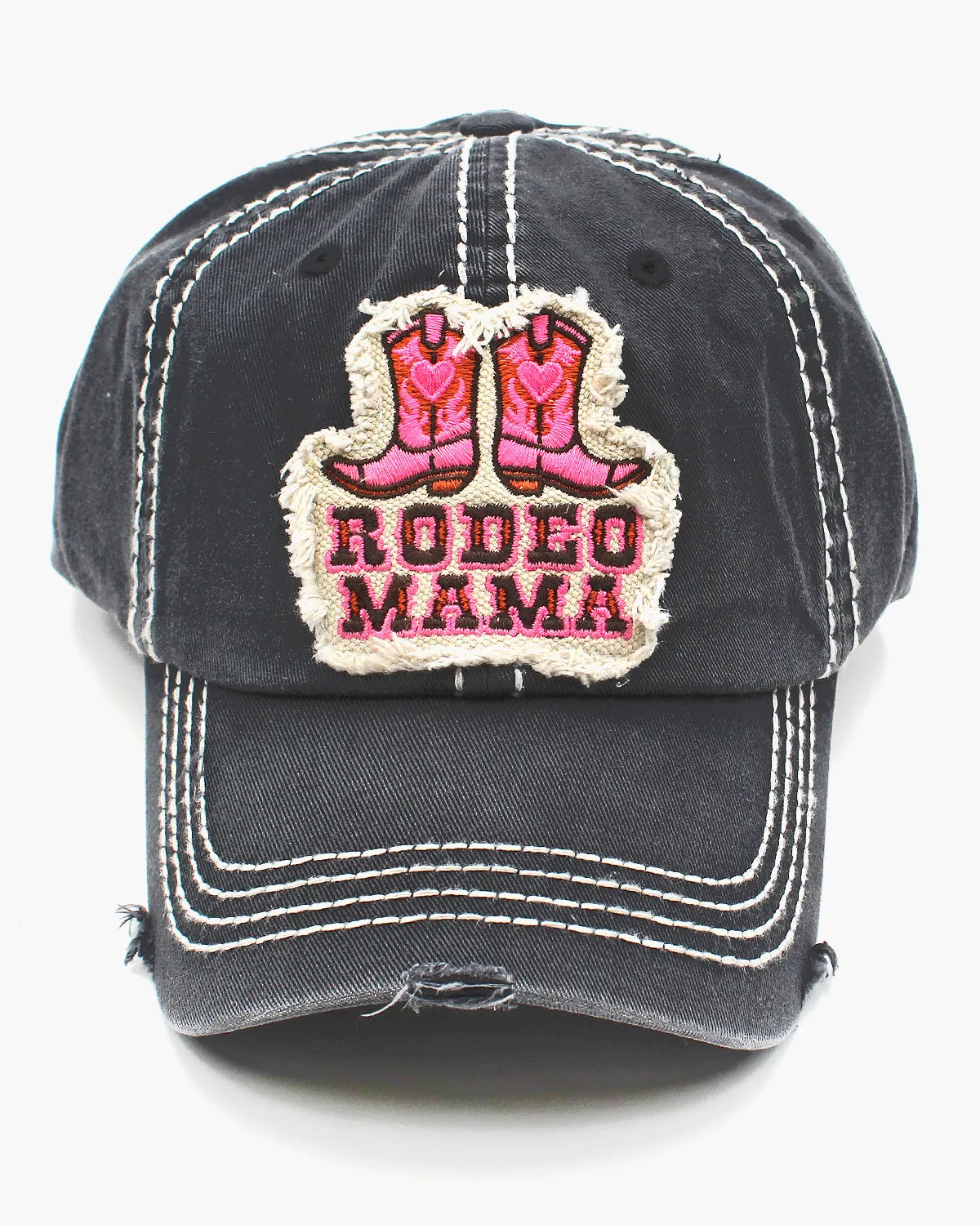 'RODEO MAMA' Vintage Ball Cap