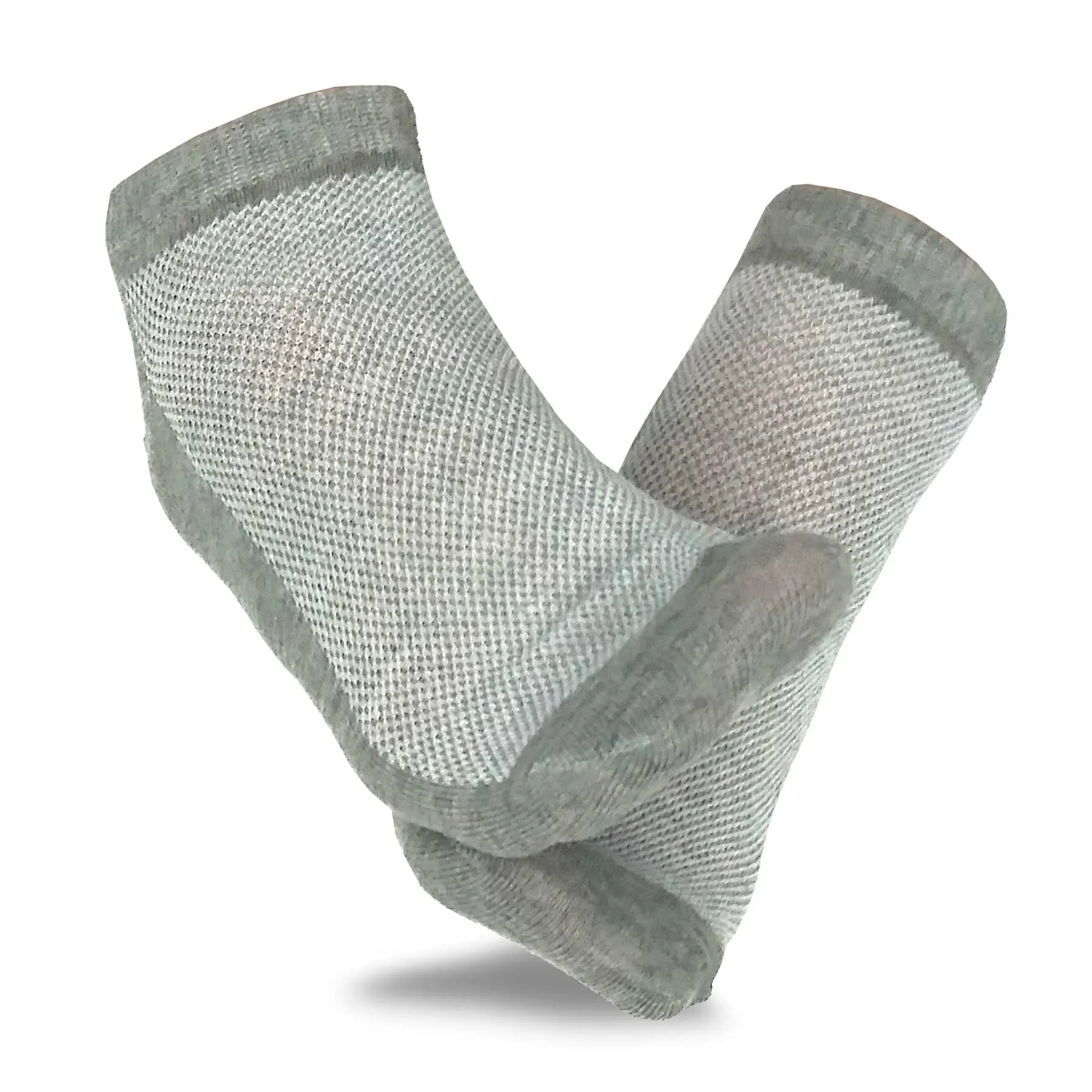 TeeHee Socks Men's Casual Polyester No Show Black, Grey, White 18-Pack (10051)