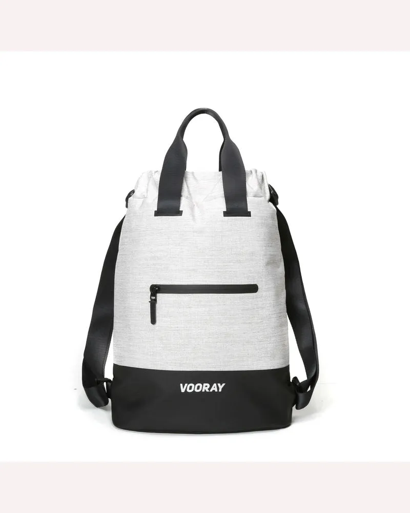 Vooray Flex Cinch Backpack - Heather Grey