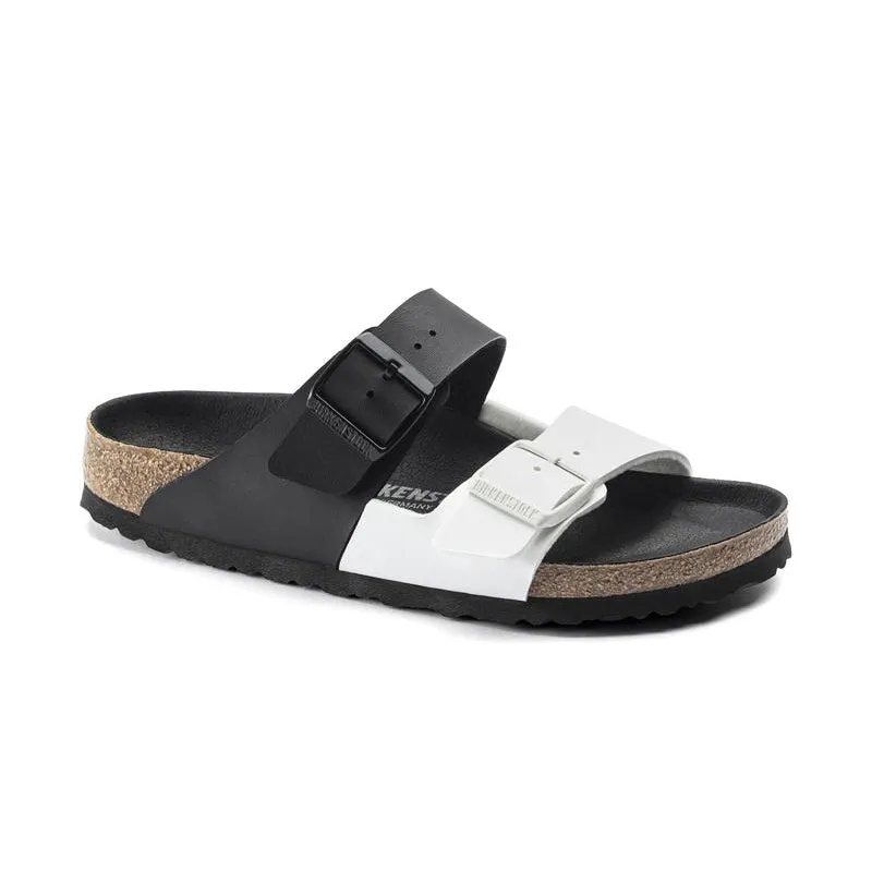 Women's Arizona Split Narrow Black Birko-Flor