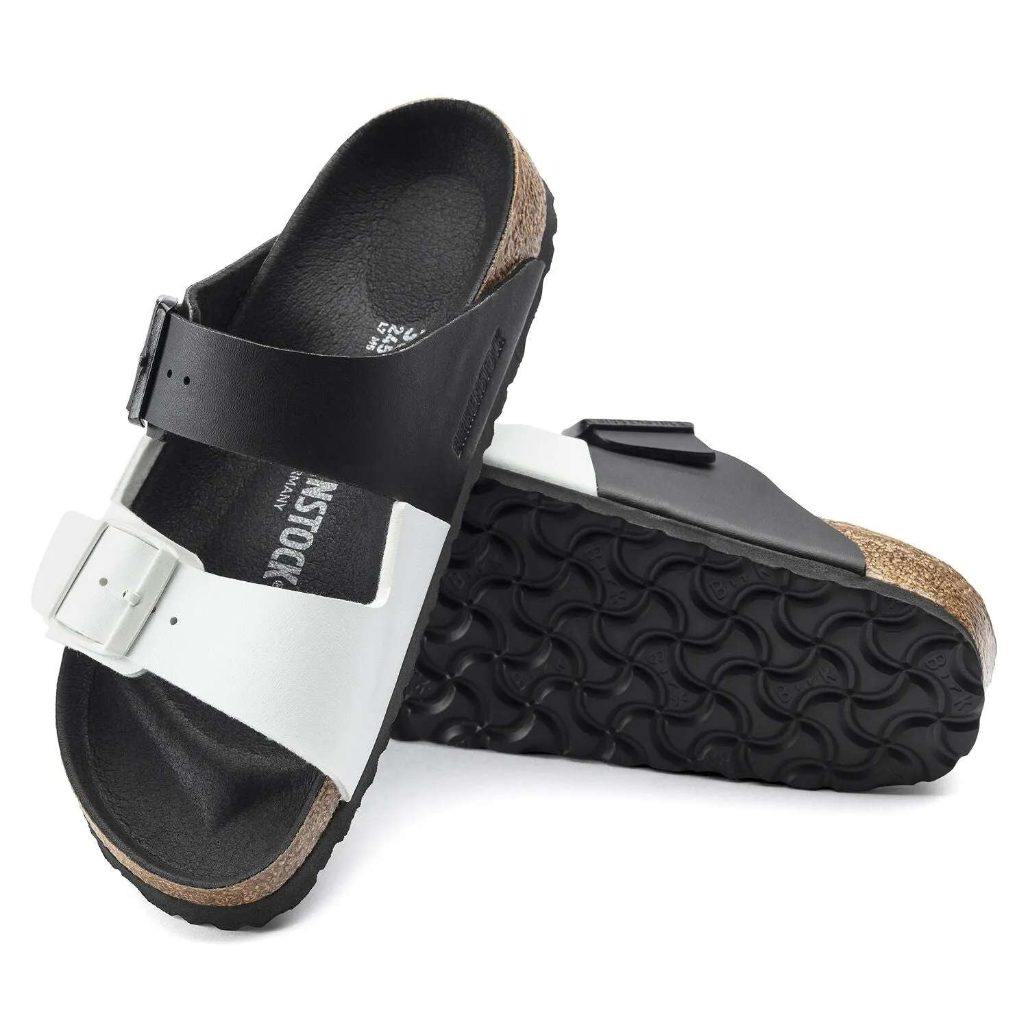 Women's Arizona Split Narrow Black Birko-Flor